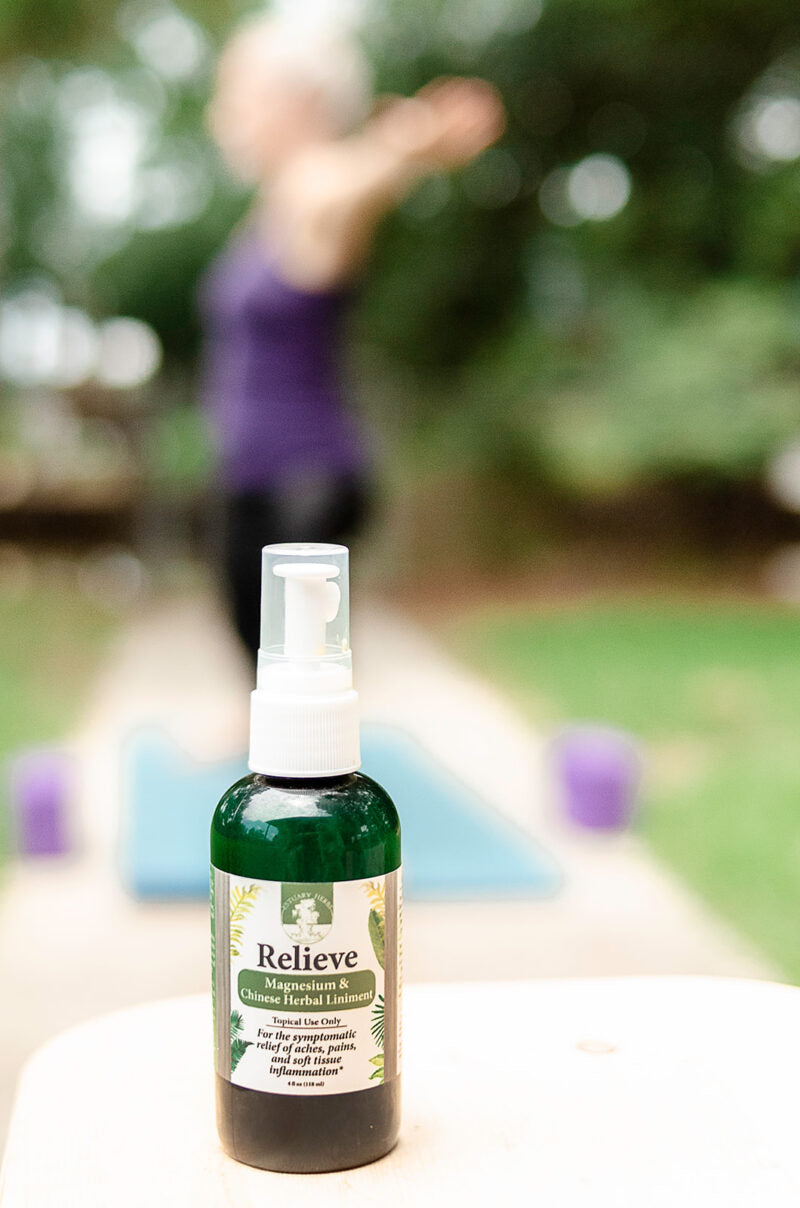 Relieve: Topical Magnesium and Chinese Herbal Liniment Spray