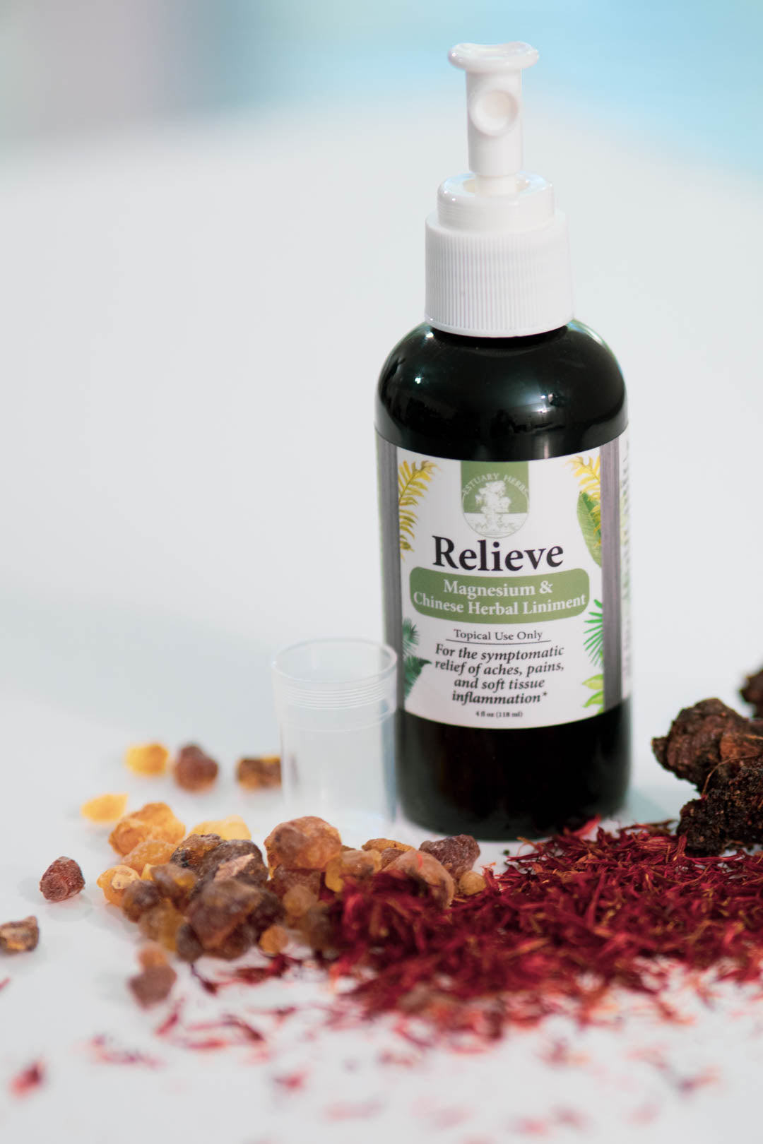 Relieve: Topical Magnesium and Chinese Herbal Liniment Spray