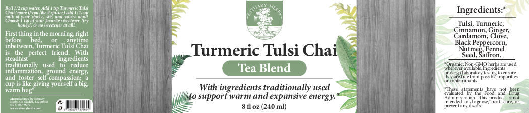 Turmeric Tulsi Chai: Herbal Tea